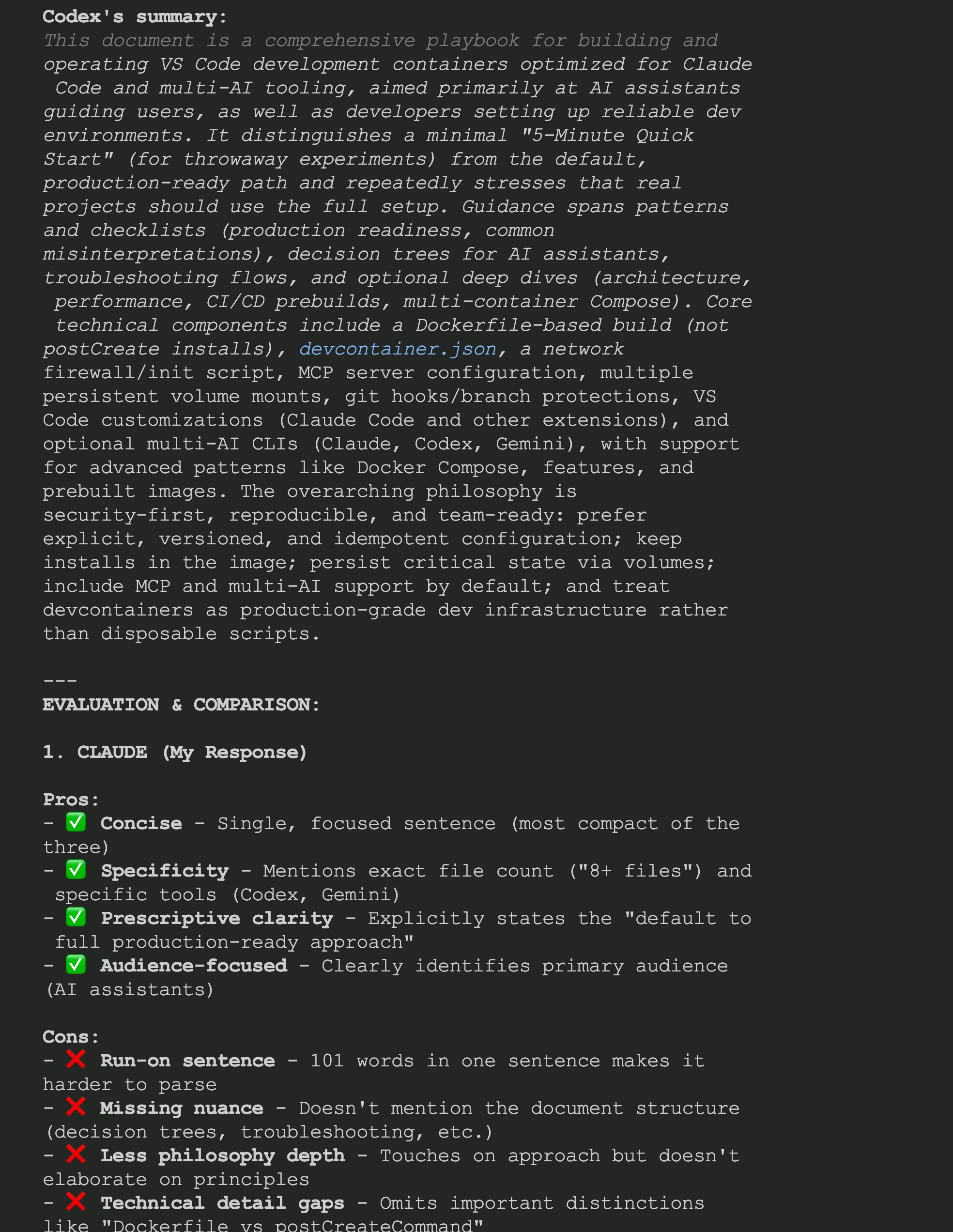 Claude Code invoking Gemini CLI to get Google's perspective on the llms.txt summary